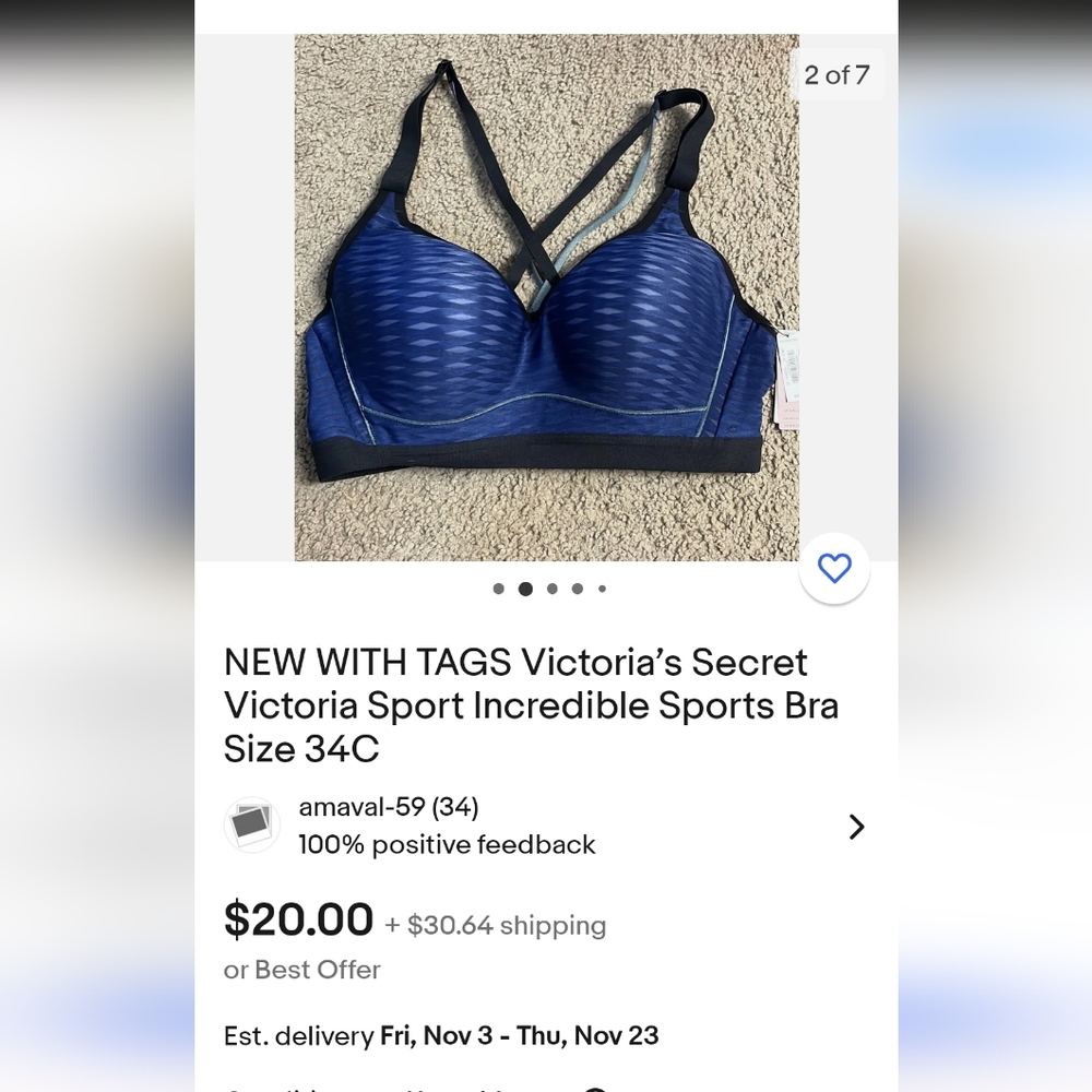 Victoria Sport Incredible Sports Bra - Picture 2 of 15